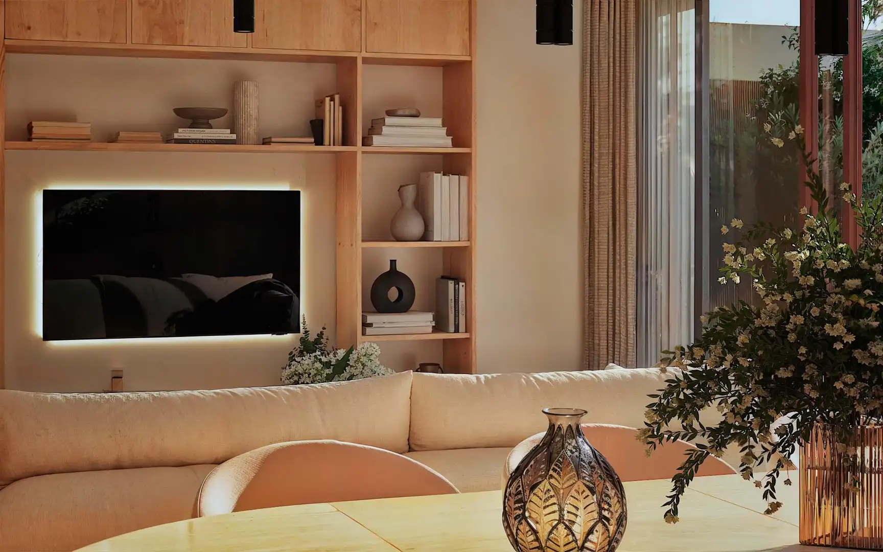 Living room of Houses for sale in Campos  with Air Conditioner, Heating and Swimming Pool