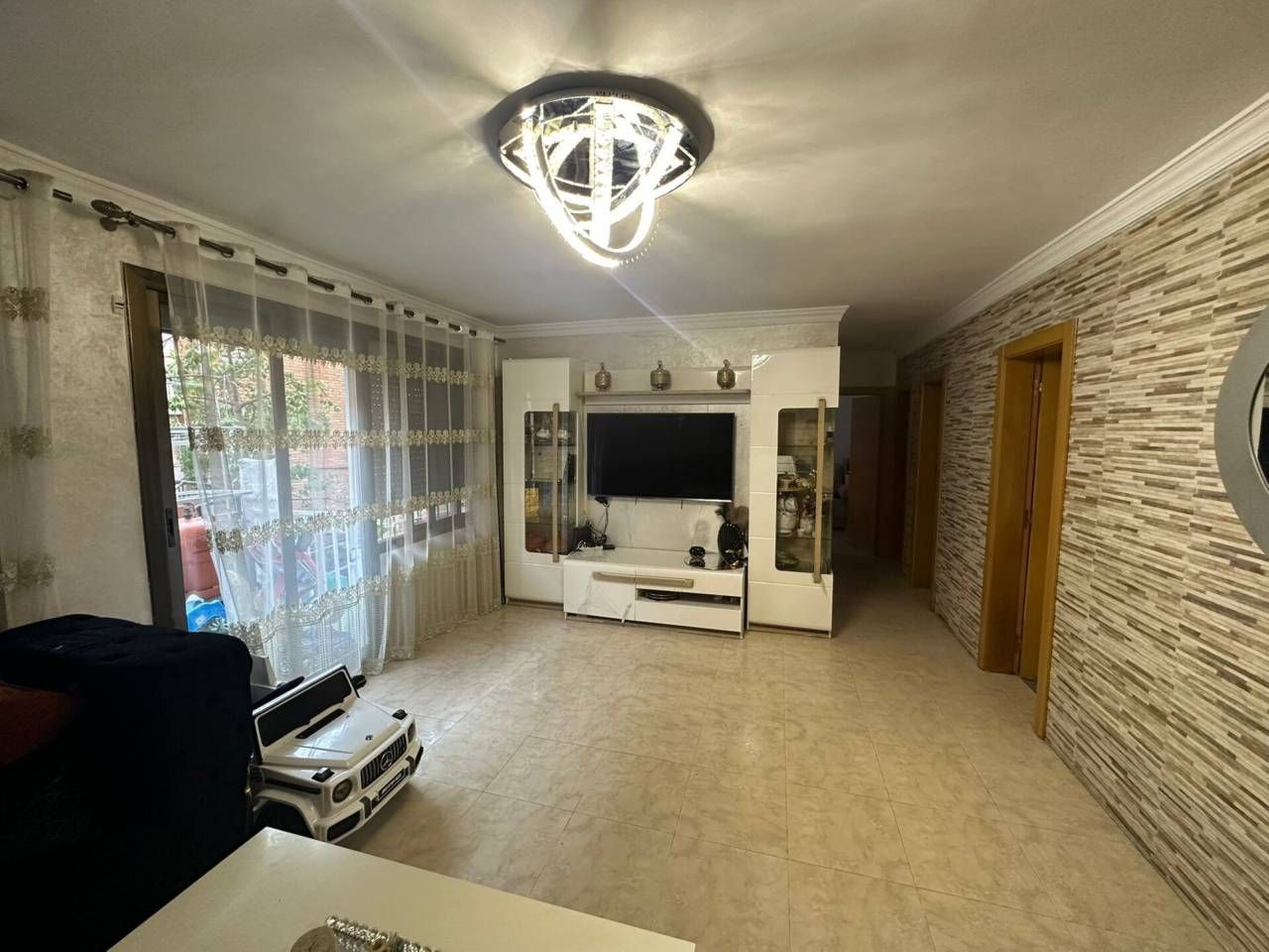 Sala de estar de Piso en venta en Terrassa con Aire acondicionado y Balcón