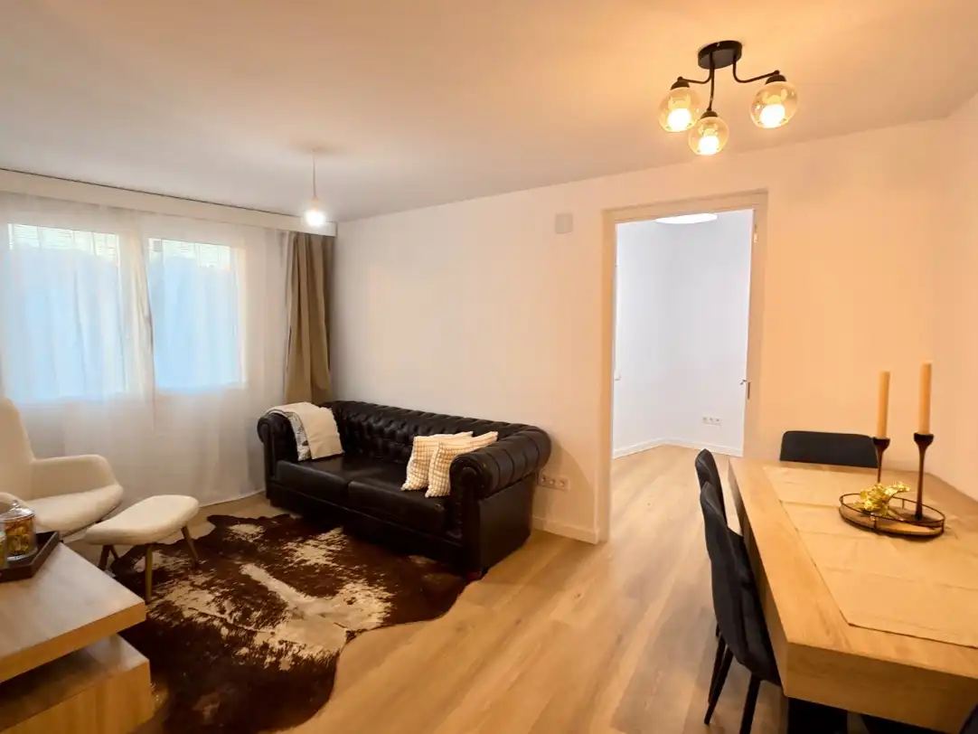 Wohnzimmer von Wohnung zum Verkauf in Badalona mit Balkon