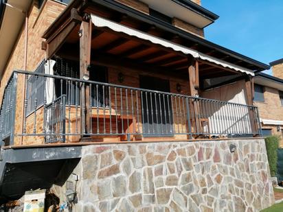 Balcony of House or chalet for sale in El Boalo - Cerceda – Mataelpino  with Heating, Private garden and Terrace