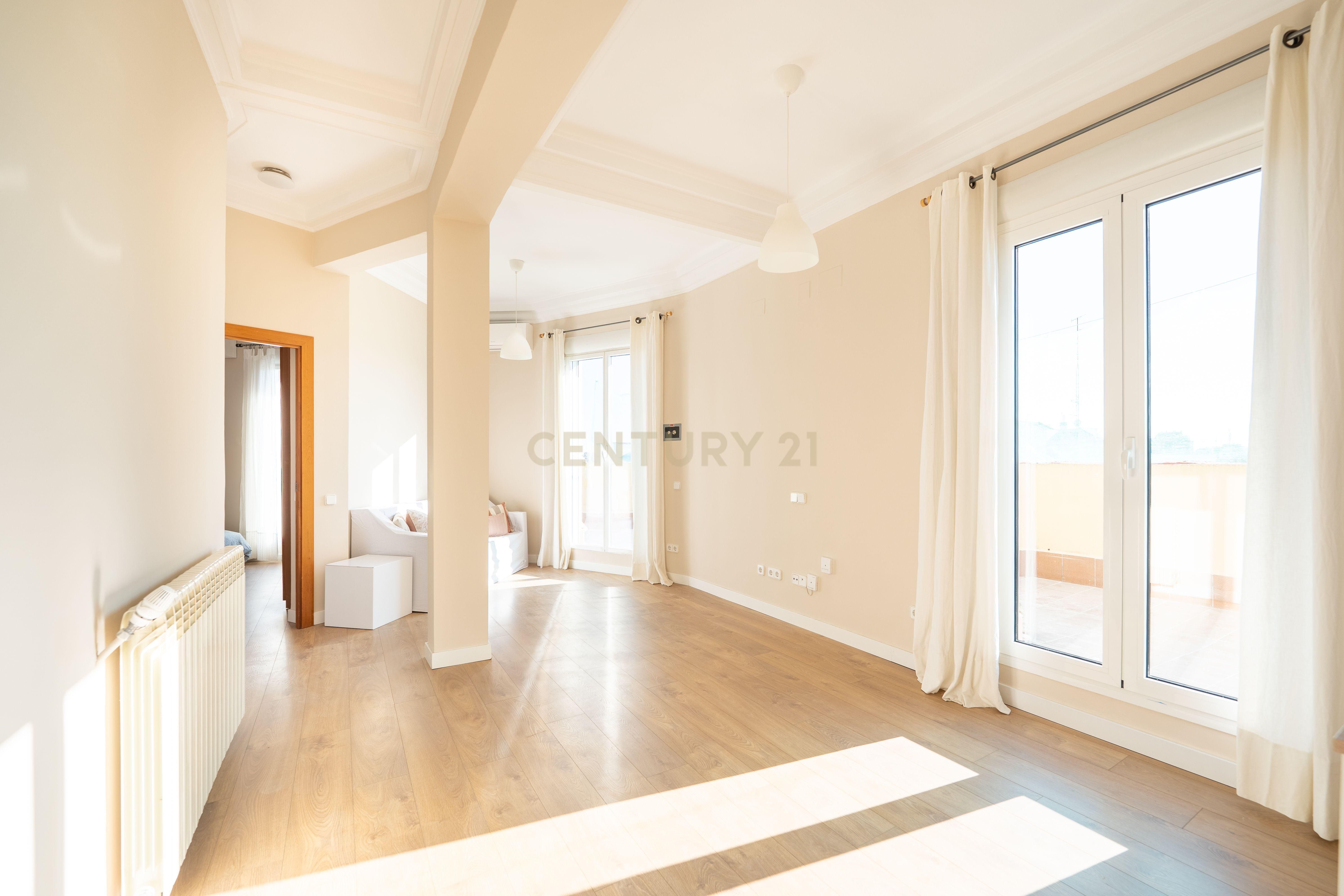 Living room of Apartment to rent in  Madrid Capital  with Air Conditioner, Storage room and Oven
