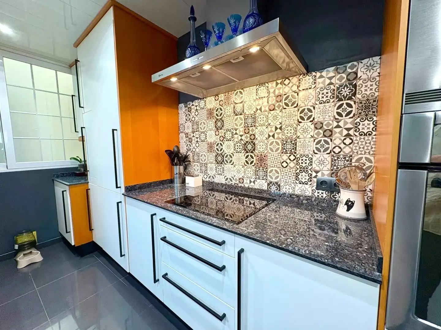 Cocina de Piso en venta en Barcelona con Aire acondicionado, Parquet y Balcón