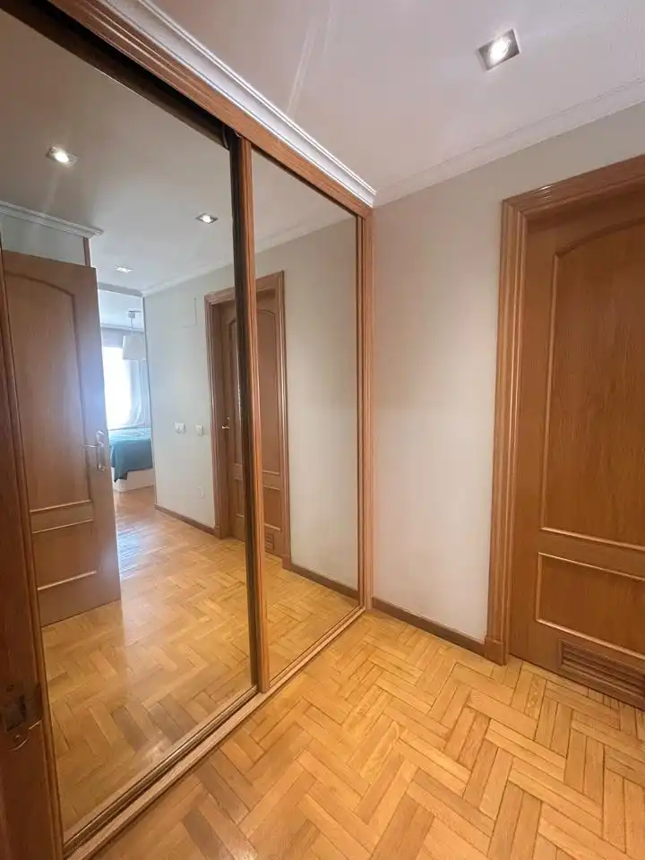 Bedroom of Flat for rent in Gijón   with Heating, Terrace and Storage room