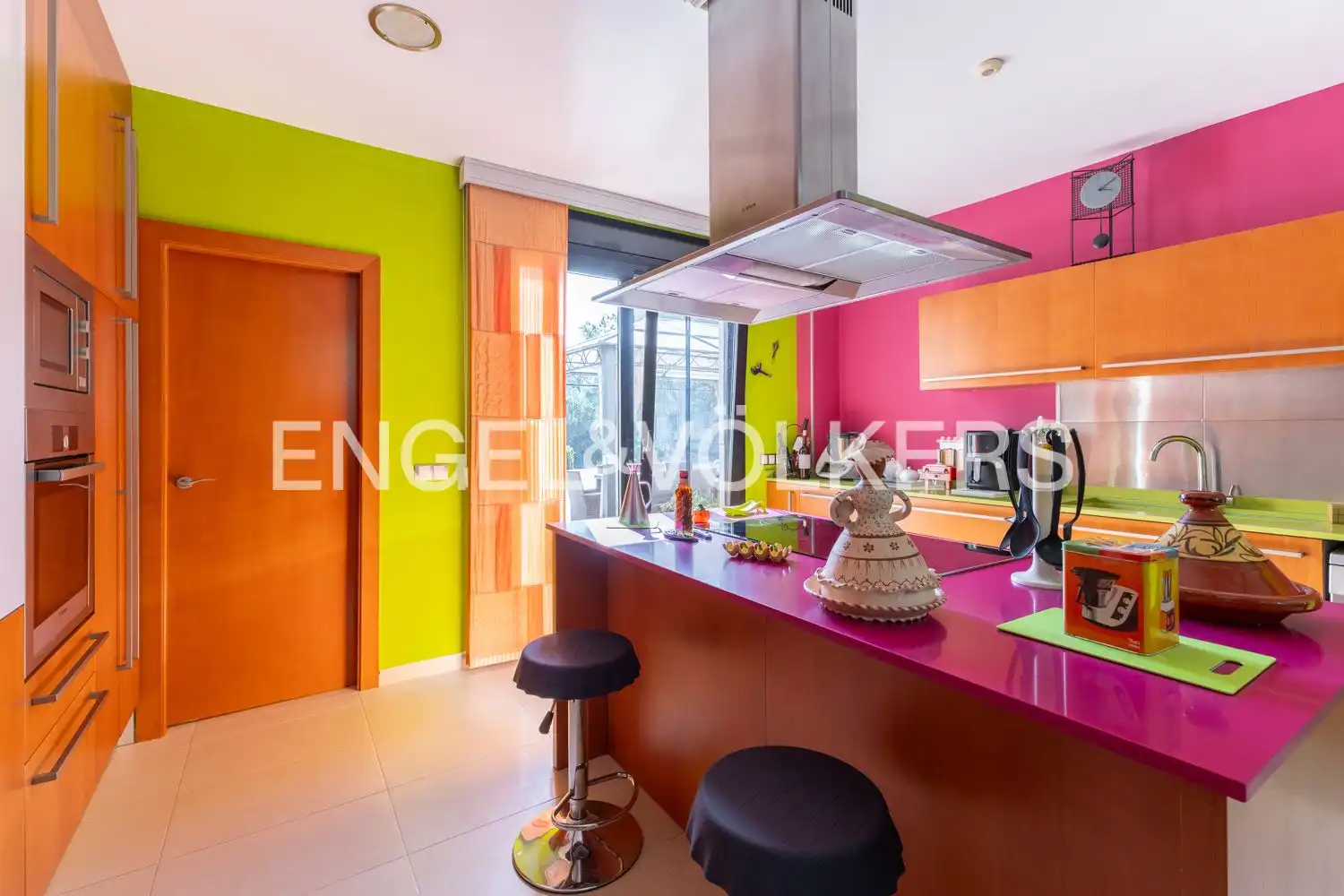 Kitchen of Houses for sale in Gilet  with Air Conditioner, Heating and Private garden