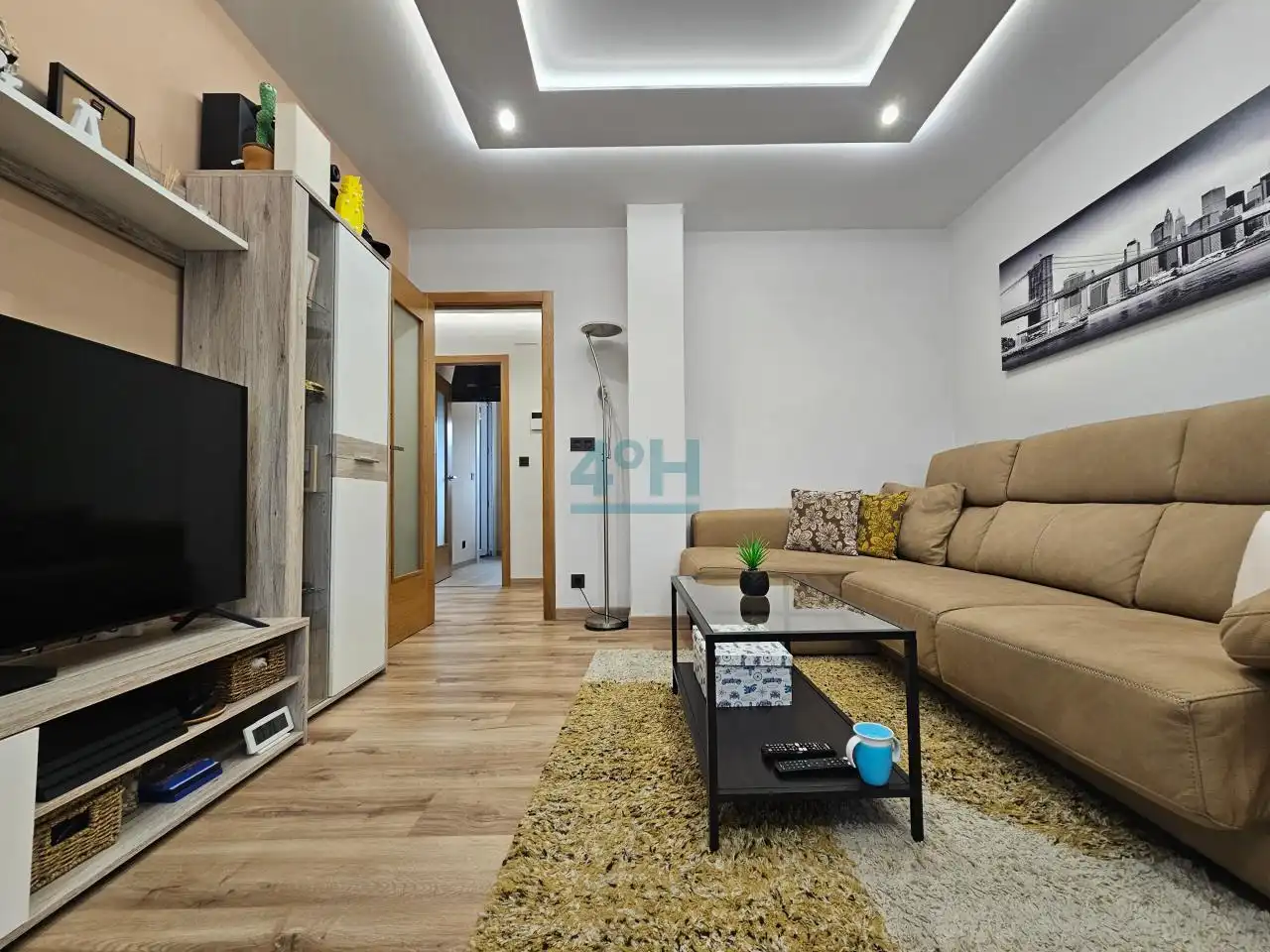 Sala de estar de Piso en venta en Ourense Capital  con Aire acondicionado, Calefacción y Trastero