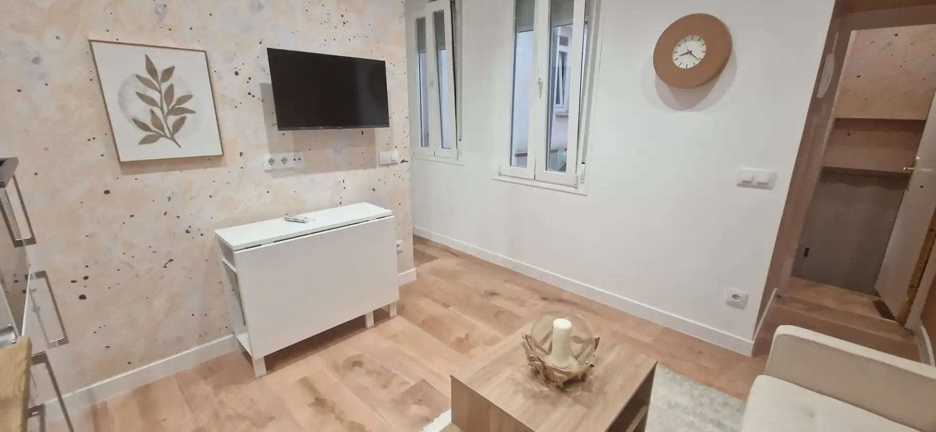 Sala de estar de Apartamento en venta en Madrid con Aire acondicionado, Calefacción y Amueblado