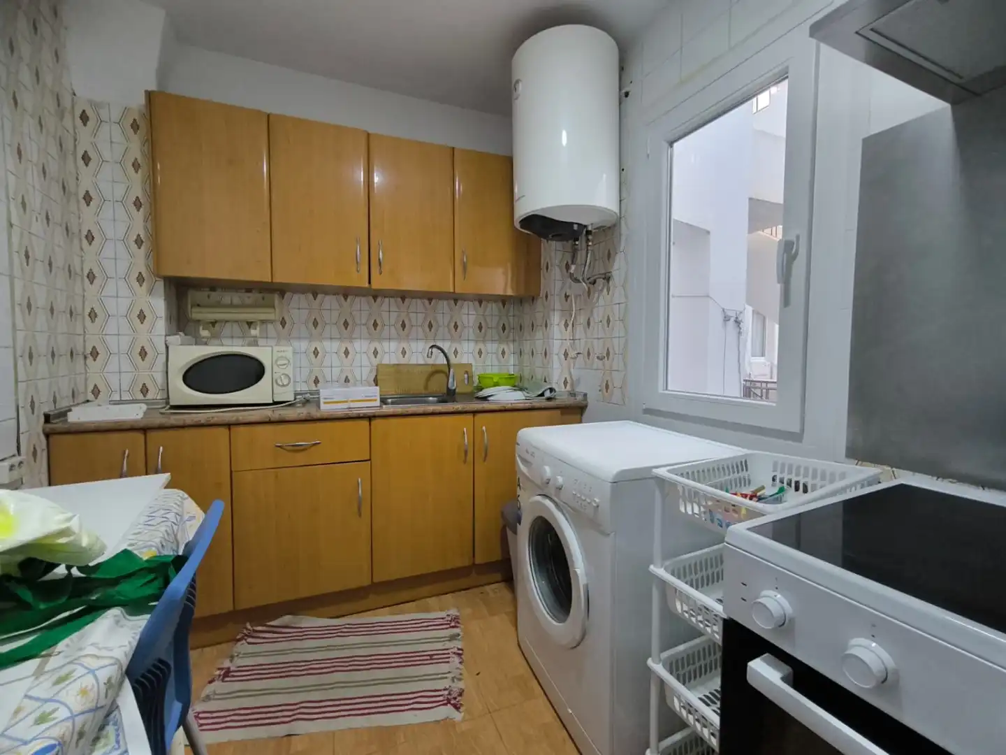 Kitchen of Flat for rent in Murcia  with Furnished, Oven and Washing machine