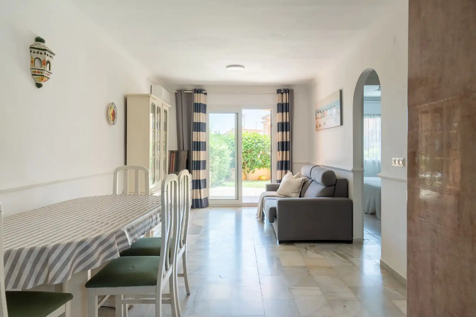 Menjador de Apartament en venda en Mijas amb Terrassa