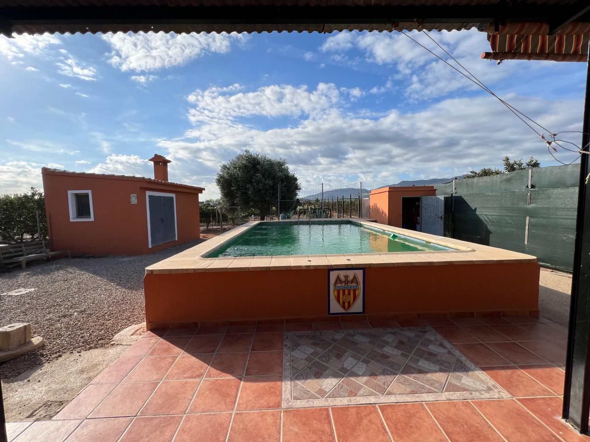 Piscina de Finca rústica en venda en Cullera amb Jardí privat i Piscina