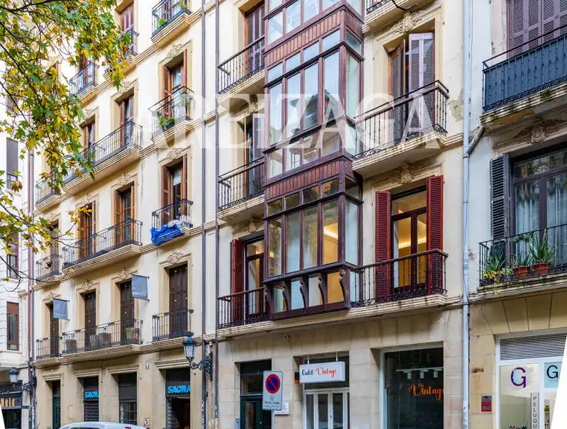 Exterior view of Flat for sale in Donostia - San Sebastián   with Heating, Terrace and Balcony