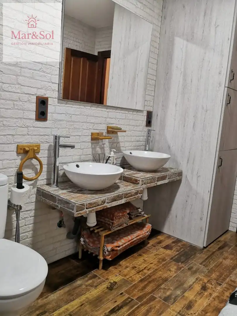 Bathroom of Houses for sale in Cullera  with Air Conditioner, Private garden and Terrace