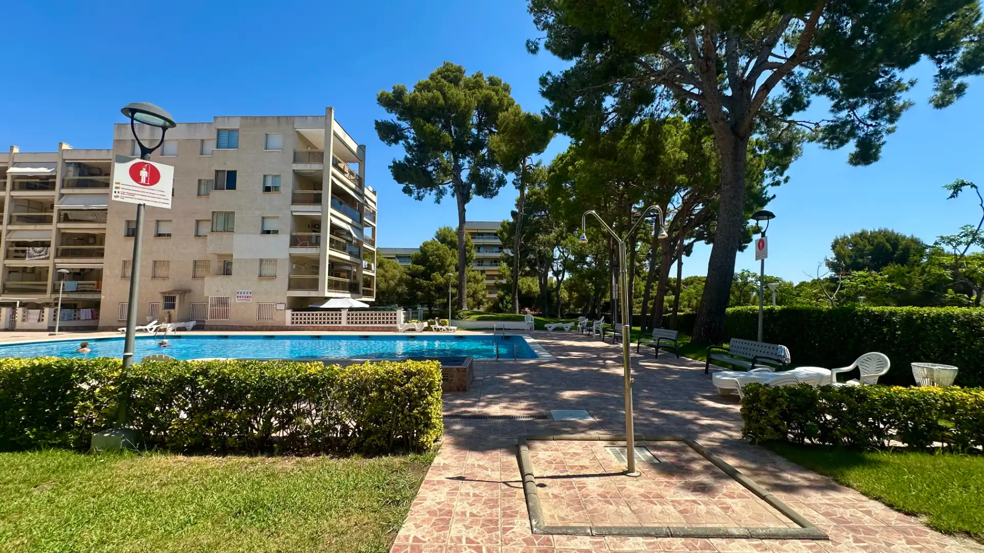 Schwimmbecken von Dachboden zum Verkauf in Salou mit Klimaanlage, Möbliert und Balkon