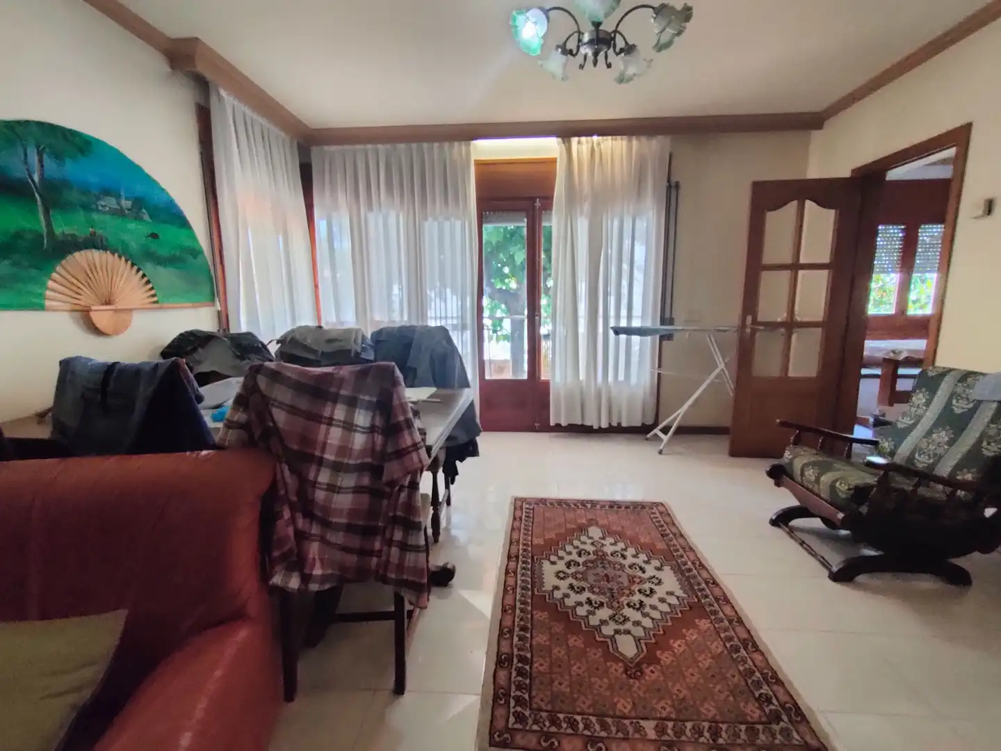 Sala d'estar de Casa o xalet en venda en Girona amb Calefacció, Jardí privat i Terrassa