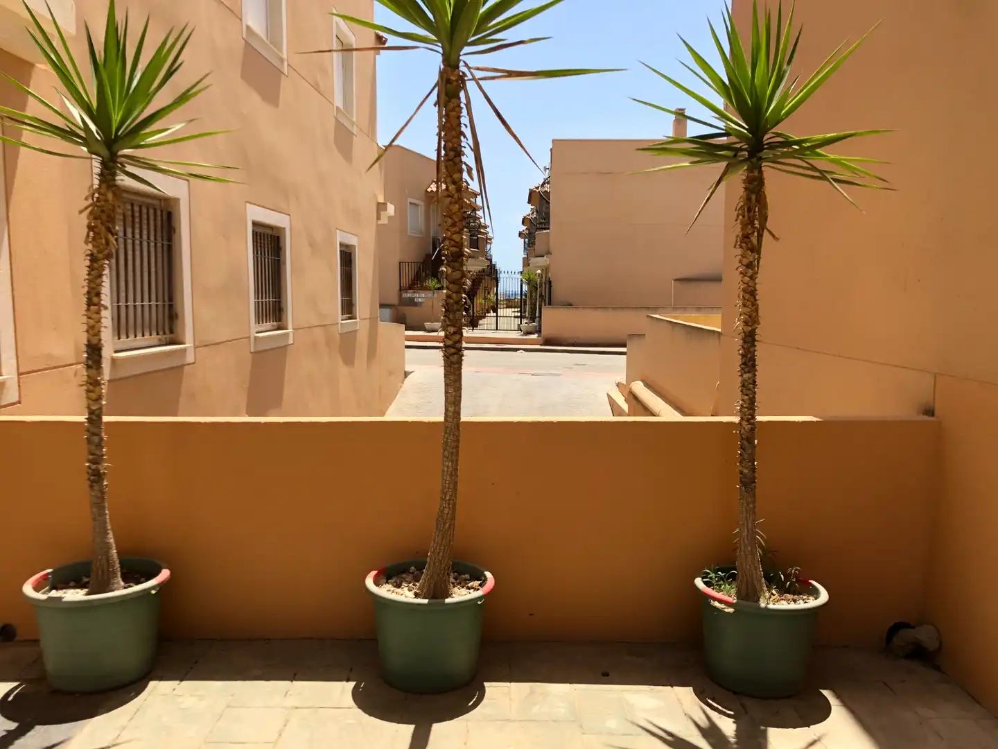 Terraza de Apartamento de alquiler en Cuevas del Almanzora con Aire acondicionado, Terraza y Piscina