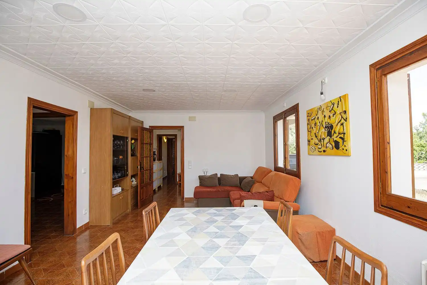 Comedor de Casa o chalet en venta en Llambilles con Calefacción, Jardín privado y Terraza