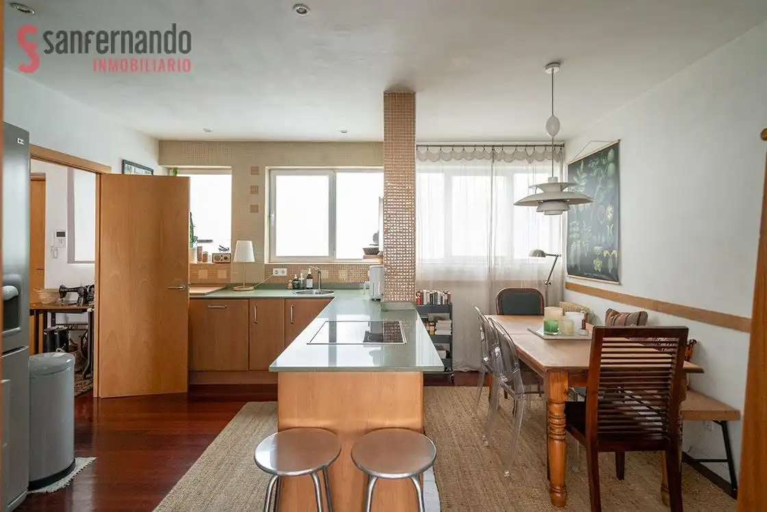 Kitchen of Flat for sale in Torrelavega   with Heating and Balcony