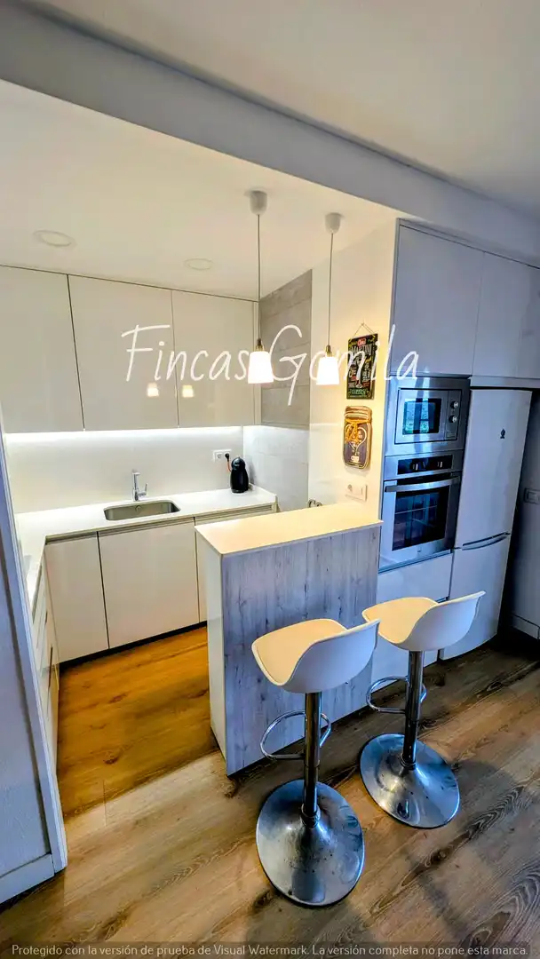 Cocina de Apartamento en venta en Alaior con Aire acondicionado, Terraza y Piscina comunitaria