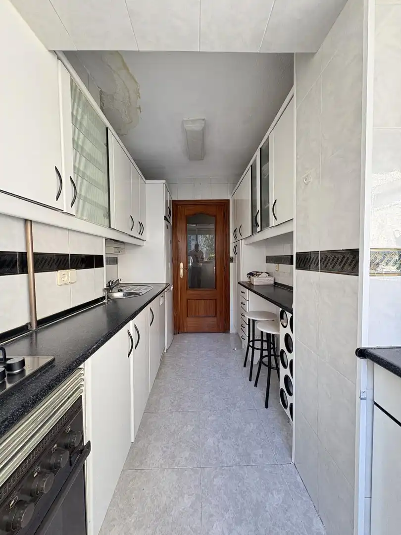 Cocina de Piso de alquiler en Madrid con Aire acondicionado, Calefacción y Parquet