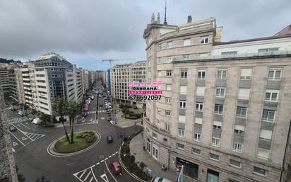 Exterior view of Flat to rent in Vigo   with Furnished and Balcony