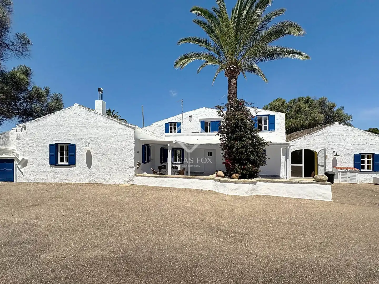 Vista exterior de Finca rústica en venta en Es Castell con Aire acondicionado, Calefacción y Jardín privado