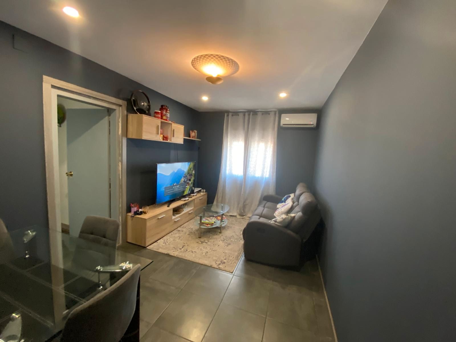 Living room of Flat for sale in Mollerussa  with Air Conditioner and Storage room