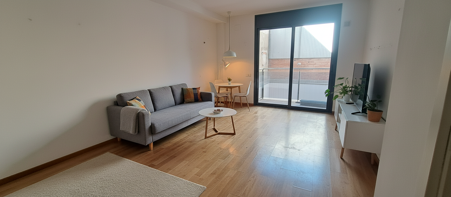 Living room of Flat for sale in Terrassa