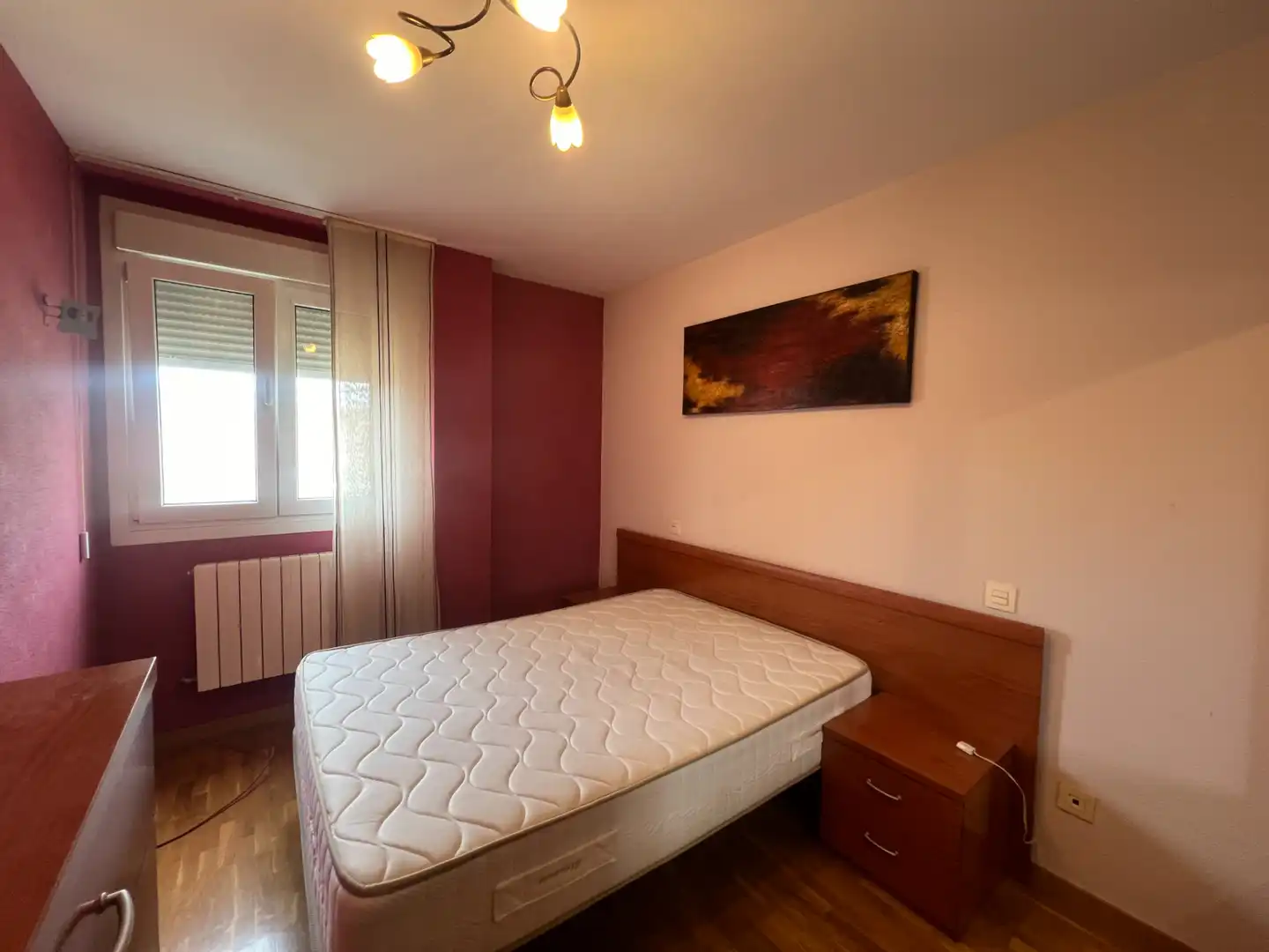 Bedroom of Flat for sale in Palencia  with Heating and Furnished