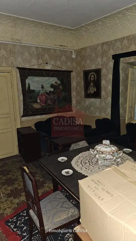 Sala d'estar de Casa o xalet en venda en Hinojosa de Duero amb Calefacció, Jardí privat i Traster