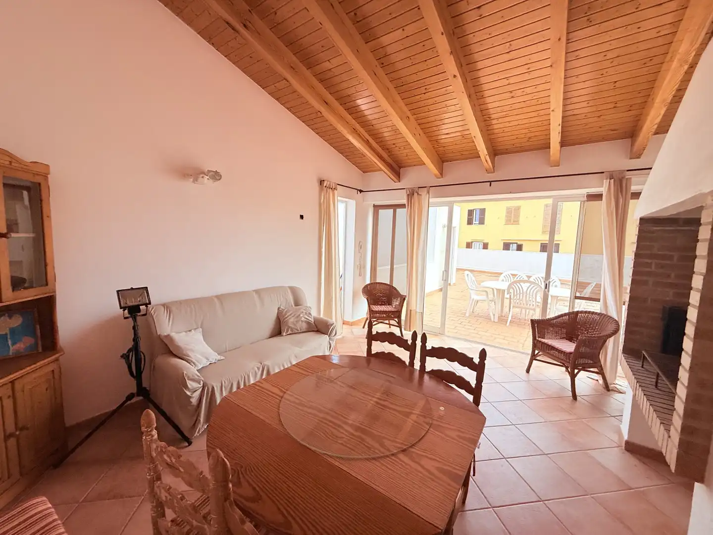 Sala de estar de Casa o chalet en venta en Ciutadella de Menorca con Aire acondicionado, Calefacción y Jardín privado