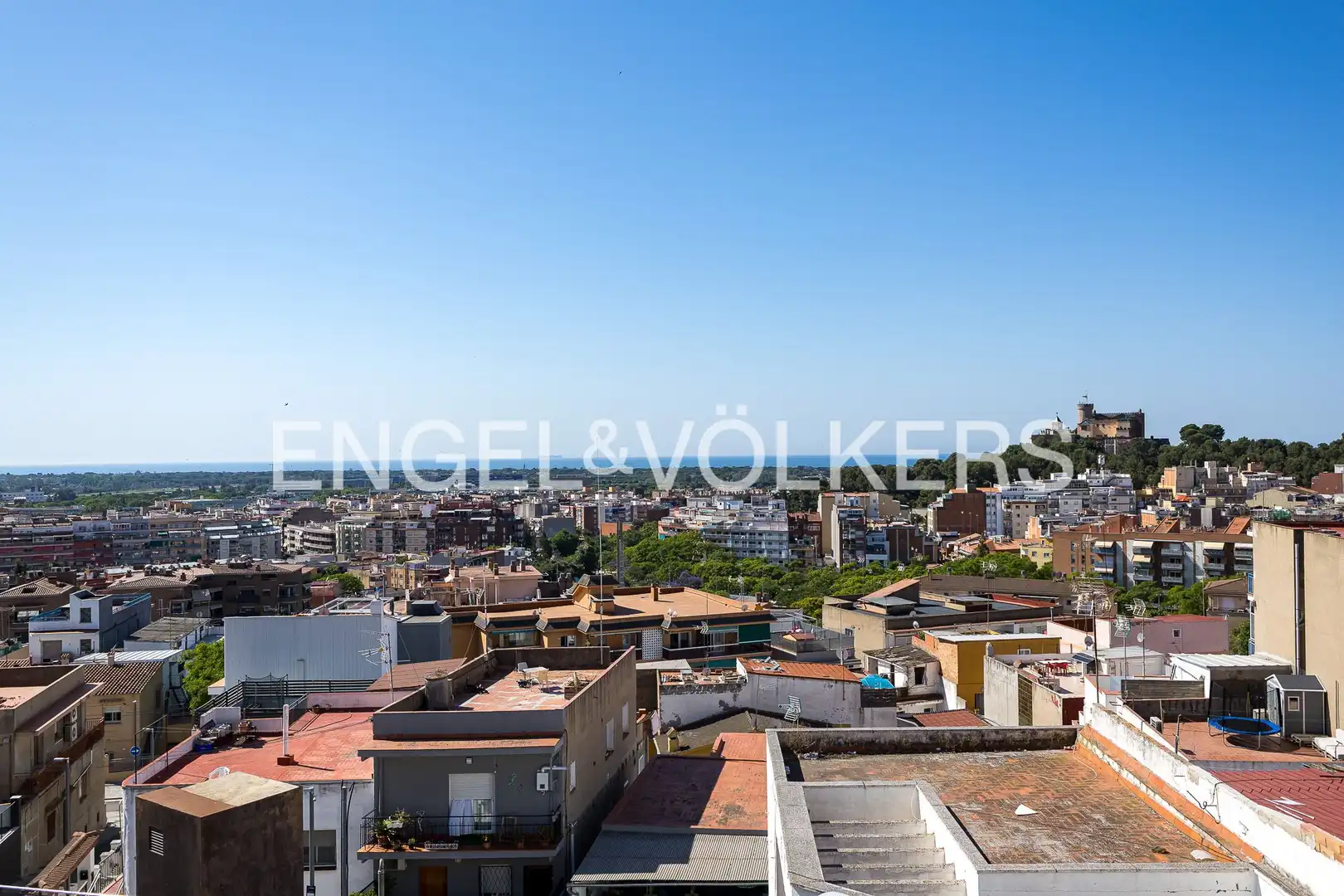 Exterior view of Flat for sale in Castelldefels  with Air Conditioner, Heating and Parquet flooring