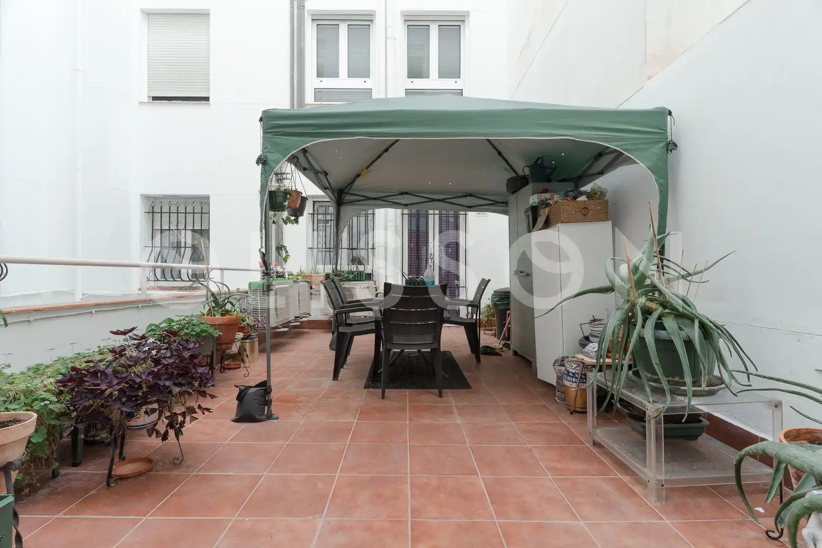 Terraza de Piso de alquiler en Madrid con Aire acondicionado, Calefacción y Terraza