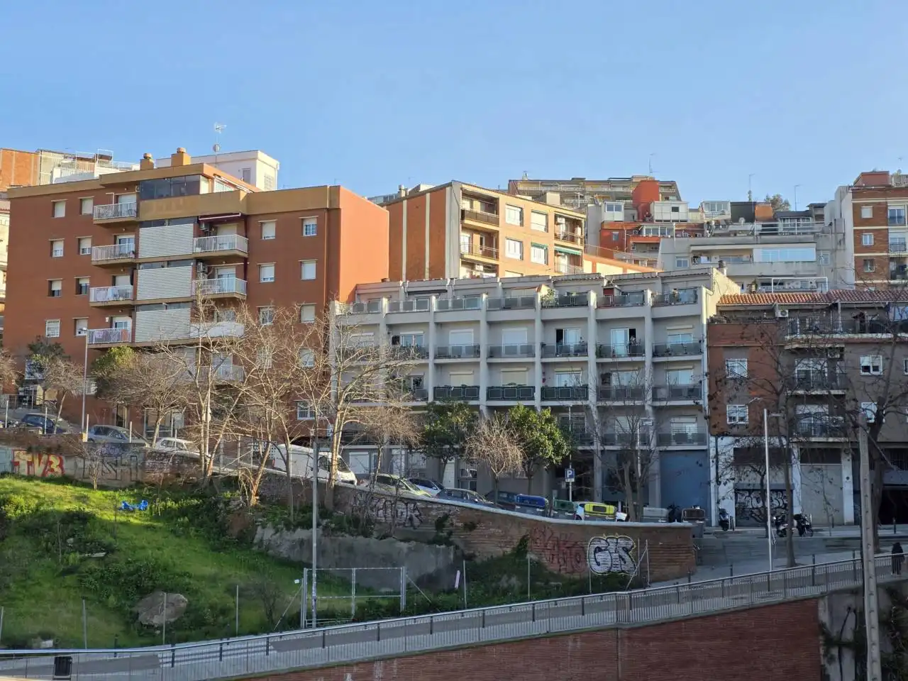 Außenansicht von Dachboden zum Verkauf in Barcelona mit Klimaanlage, Heizung und Parkett
