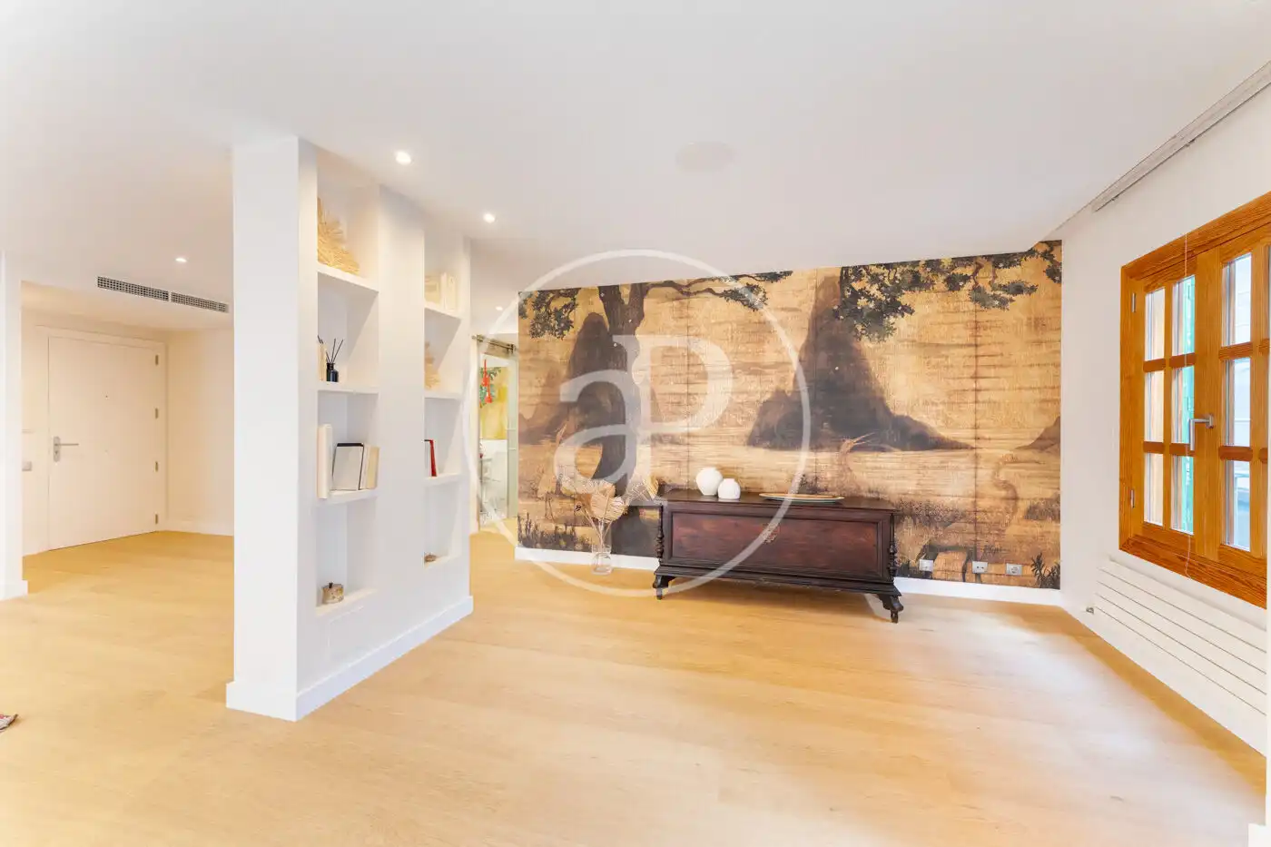 Wohnzimmer von Wohnung zum Verkauf in  Palma de Mallorca mit Klimaanlage, Heizung und Balkon