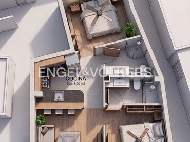 Piso con ascensor en venta en Ciudad Lineal