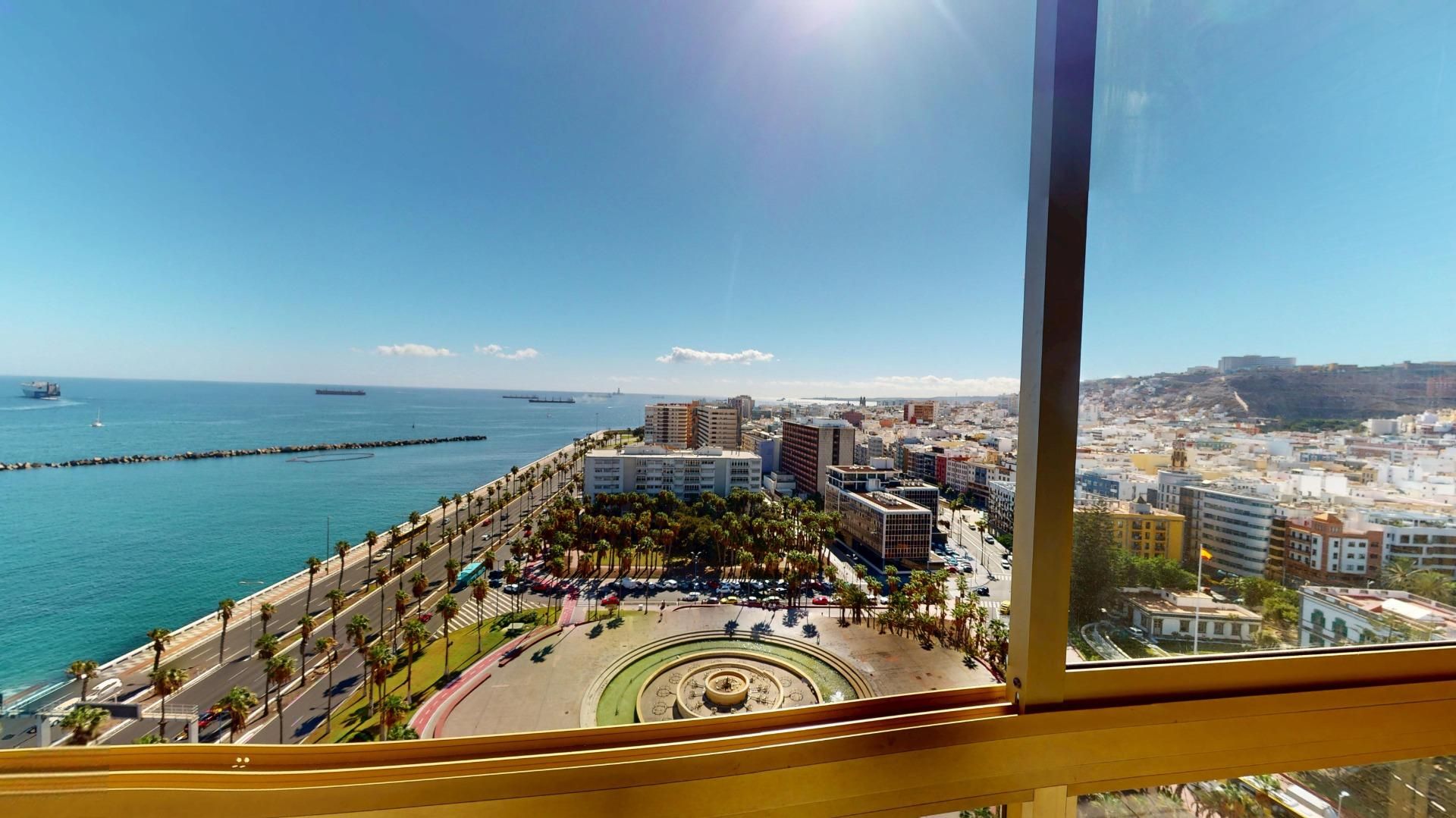 Bedroom of Flat for sale in Las Palmas de Gran Canaria  with Air Conditioner and Balcony