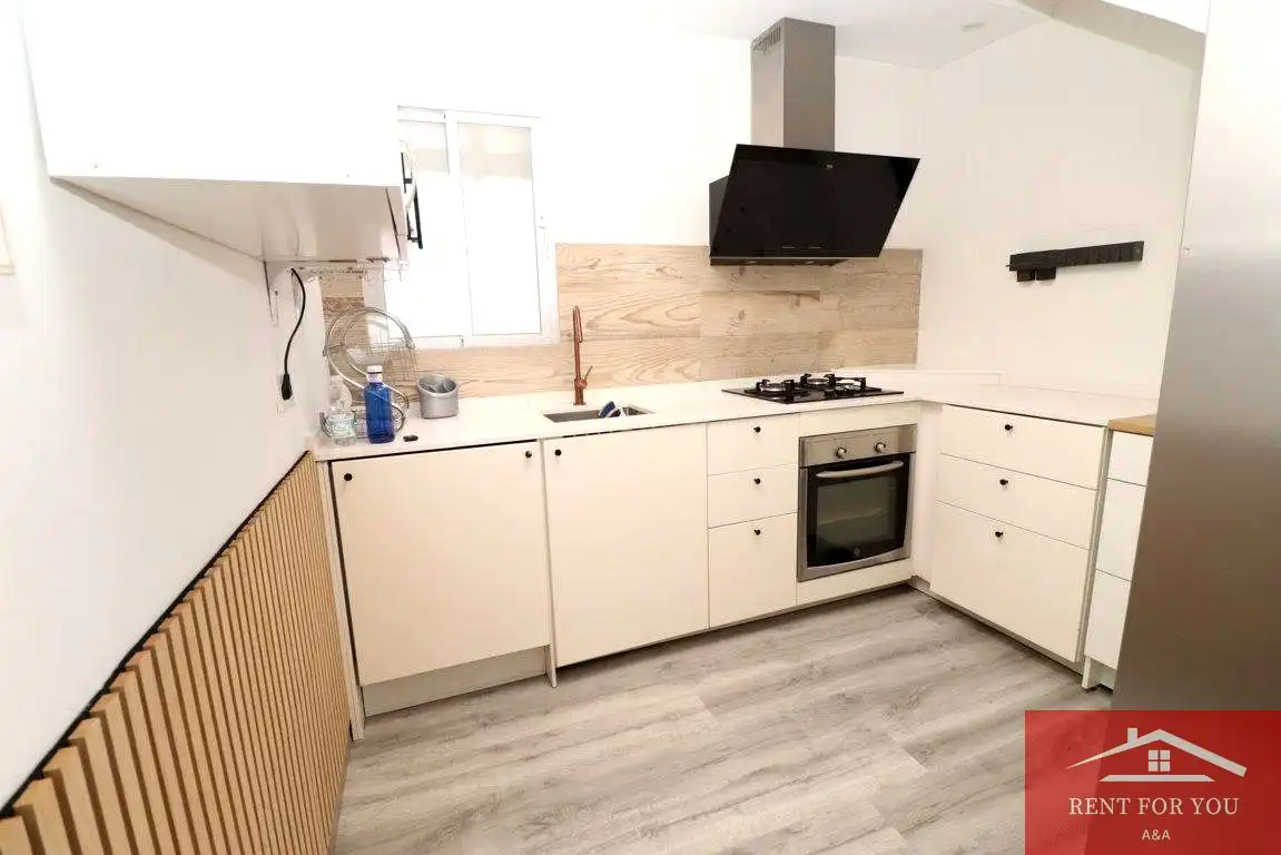 Cuina de Casa o xalet de lloguer en Coín amb Aire condicionat, Terrassa i Moblat