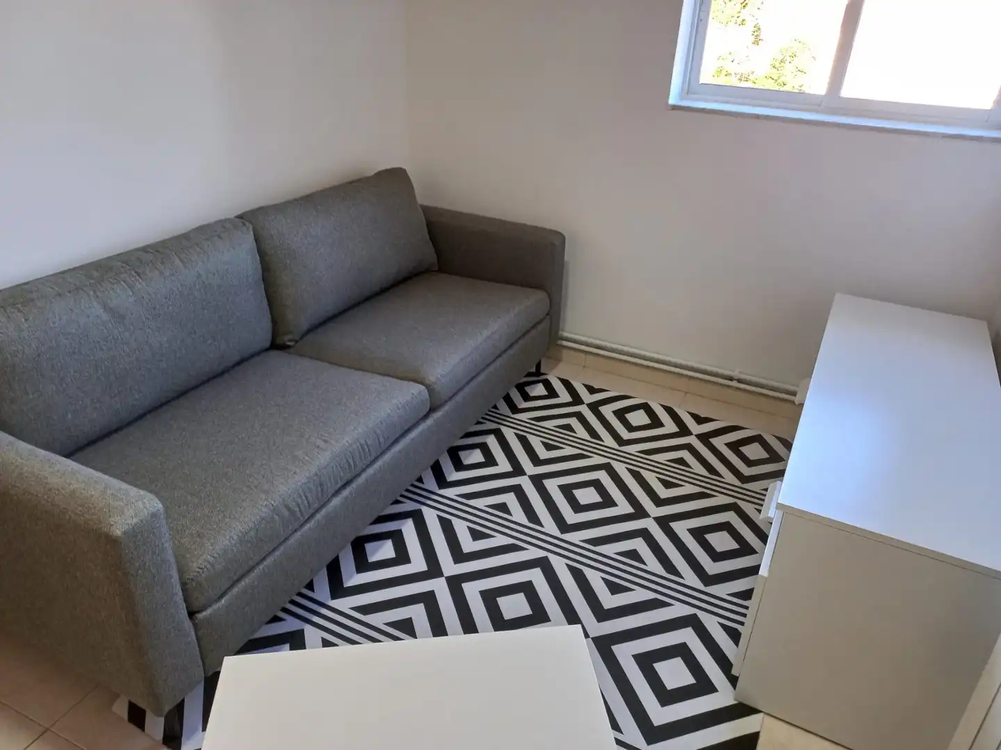 Living room of Flat for rent in Santiago de Compostela   with Heating, Furnished and Oven