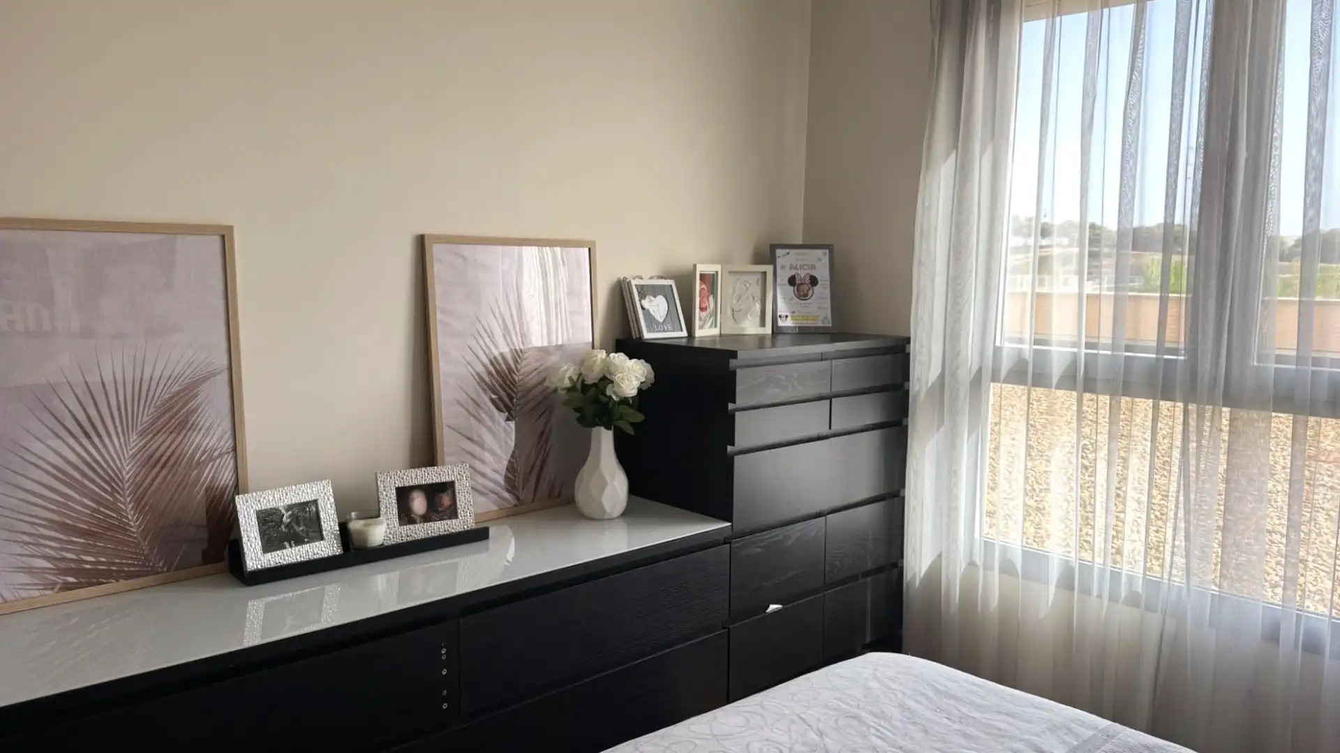 Bedroom of Flat for sale in Tres Cantos  with Heating, Parquet flooring and Terrace