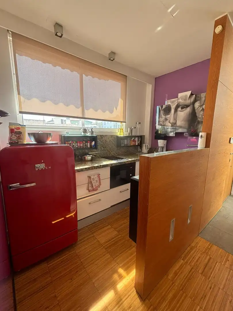 Cuina de Apartament en venda en Málaga amb Aire condicionat, Terrassa i Moblat