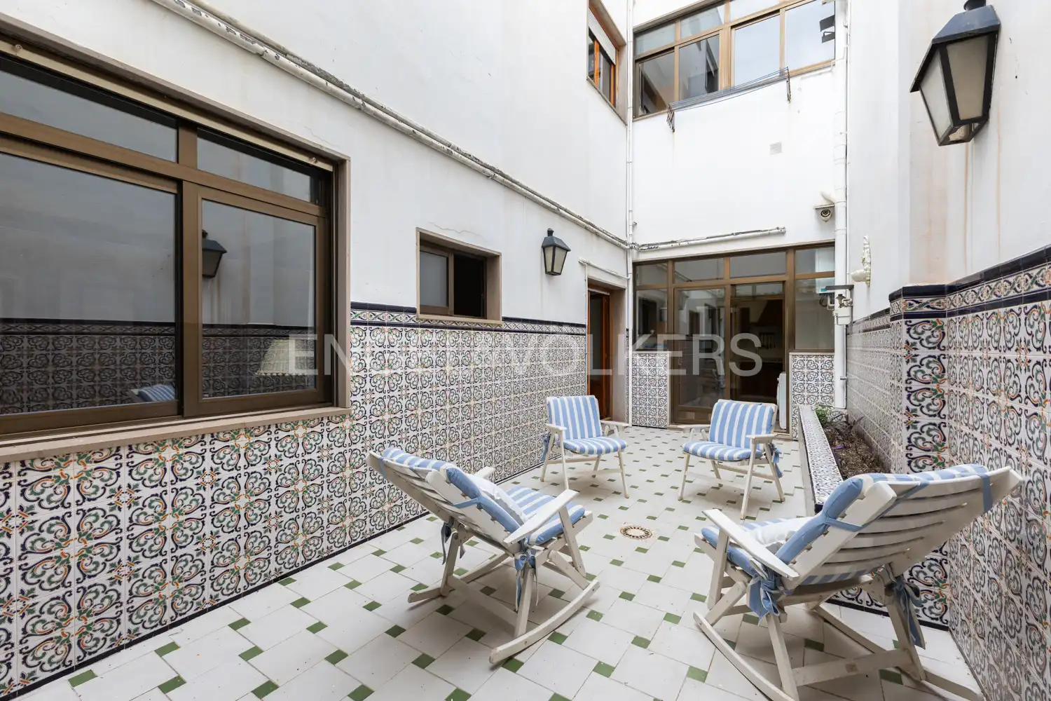 Terraza de Piso de alquiler en Carlet con Calefacción, Terraza y Trastero