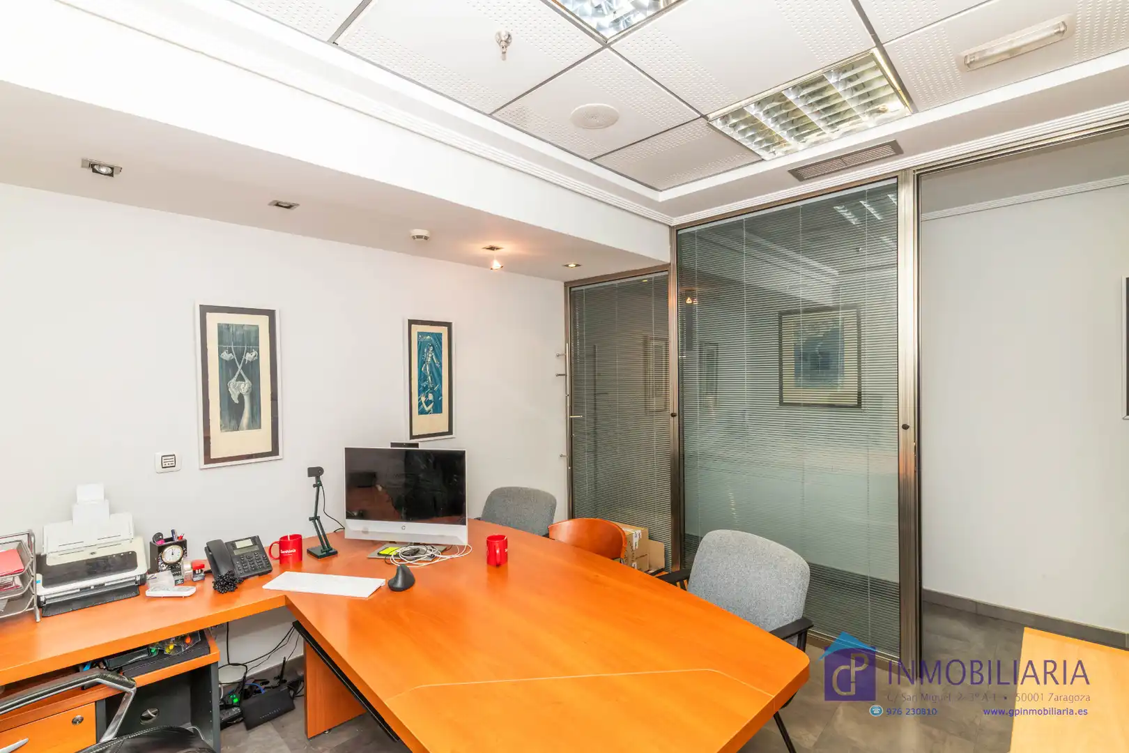 Büro zum Verkauf in Zaragoza mit Klimaanlage und Heizung