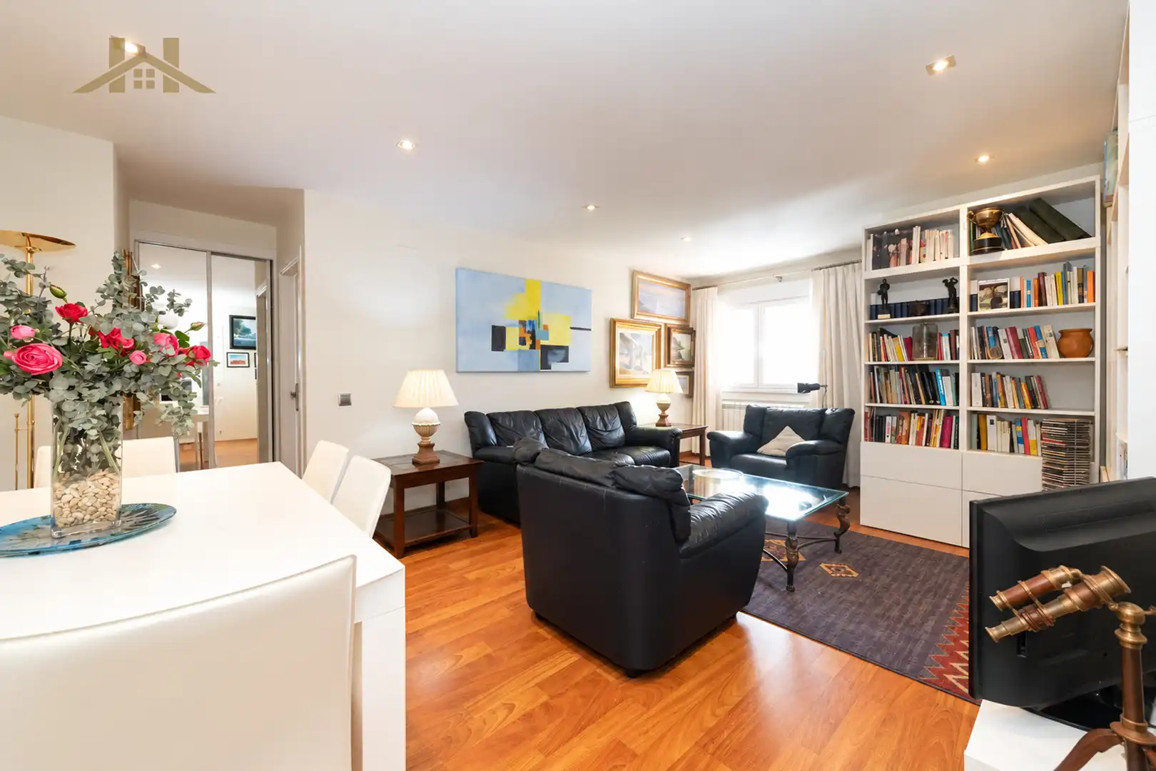 Sala de estar de Piso en venta en Majadahonda con Aire acondicionado, Calefacción y Trastero