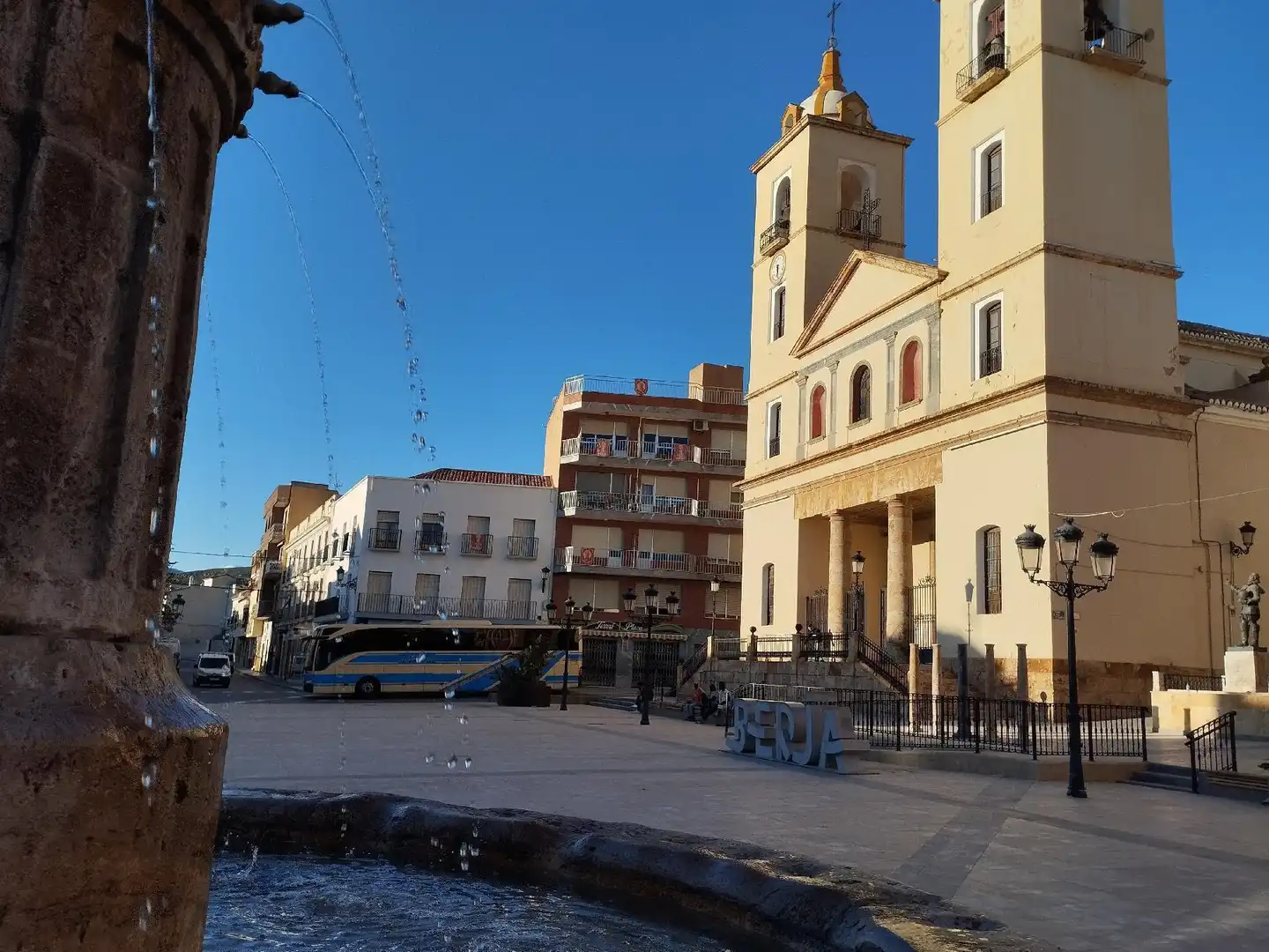 Exterior view of Flat for sale in Berja  with Storage room