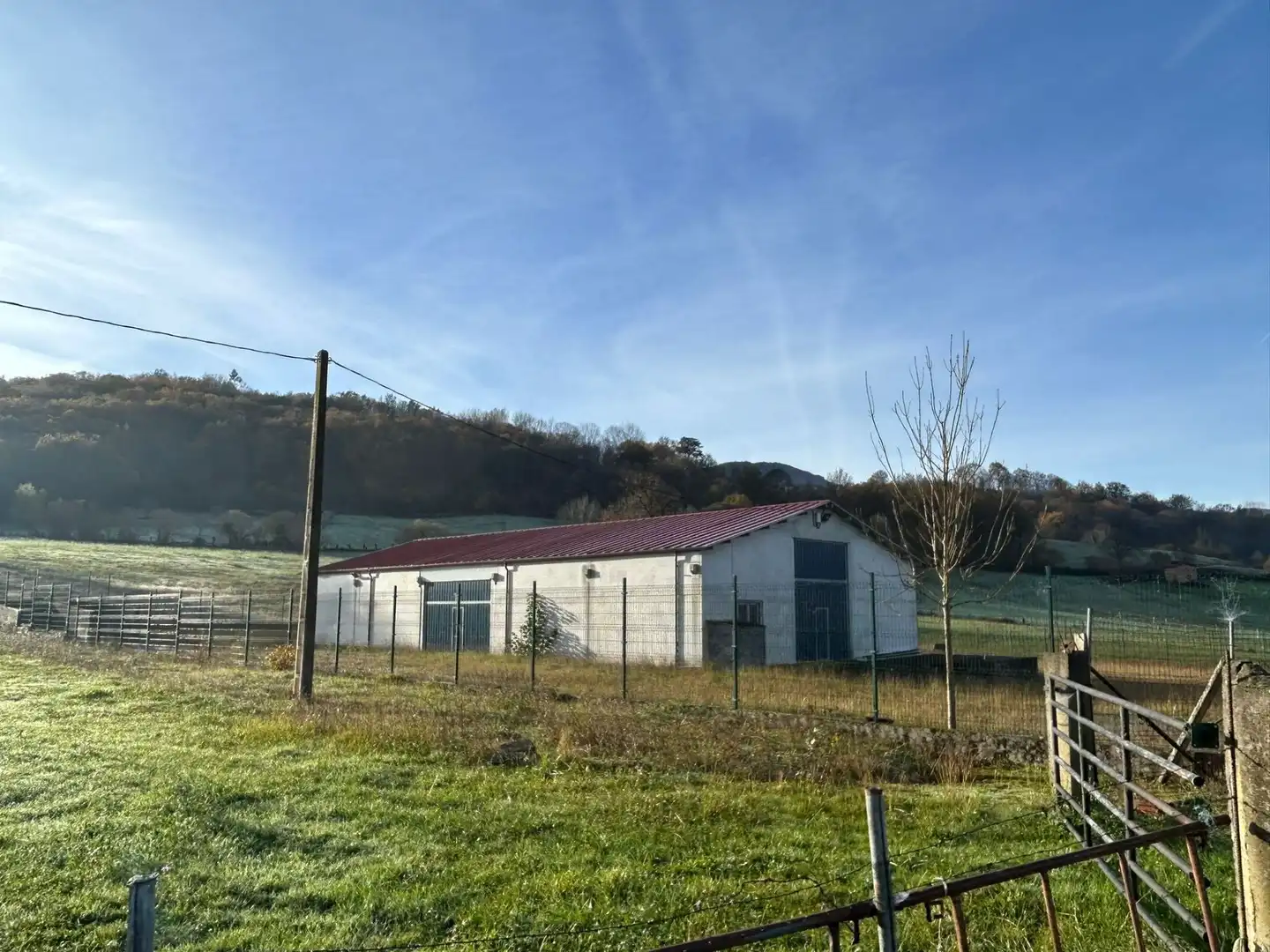 Vista exterior de Nave industrial en venta en Cangas de Onís