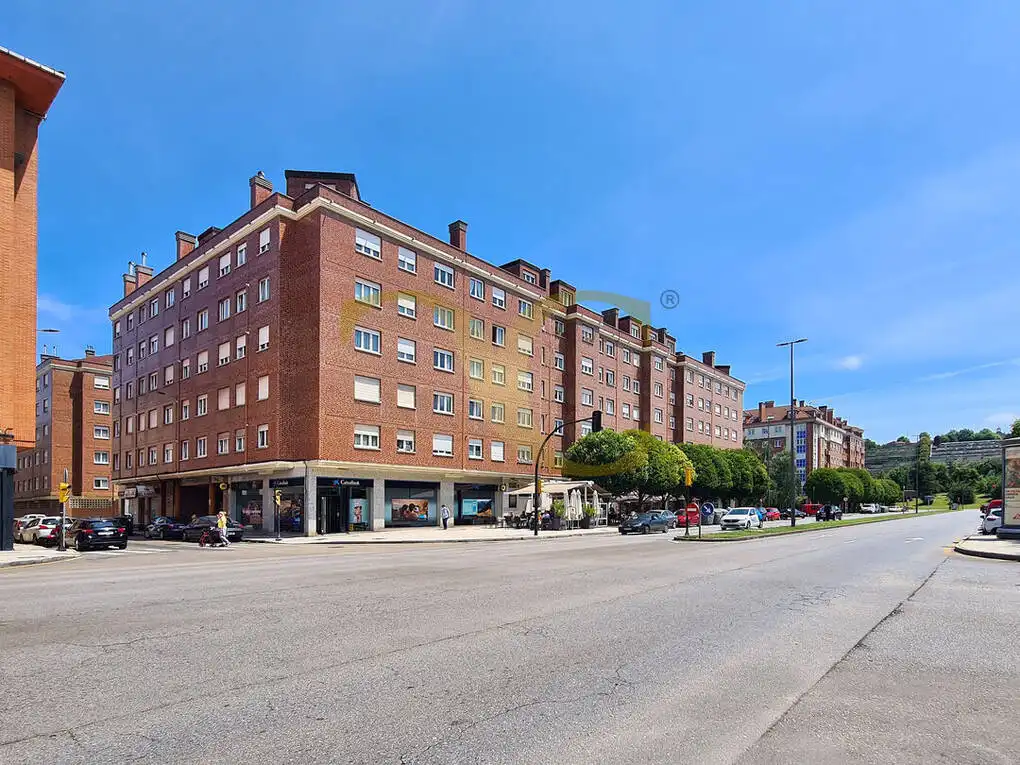 Exterior view of Flat for sale in Gijón   with Heating
