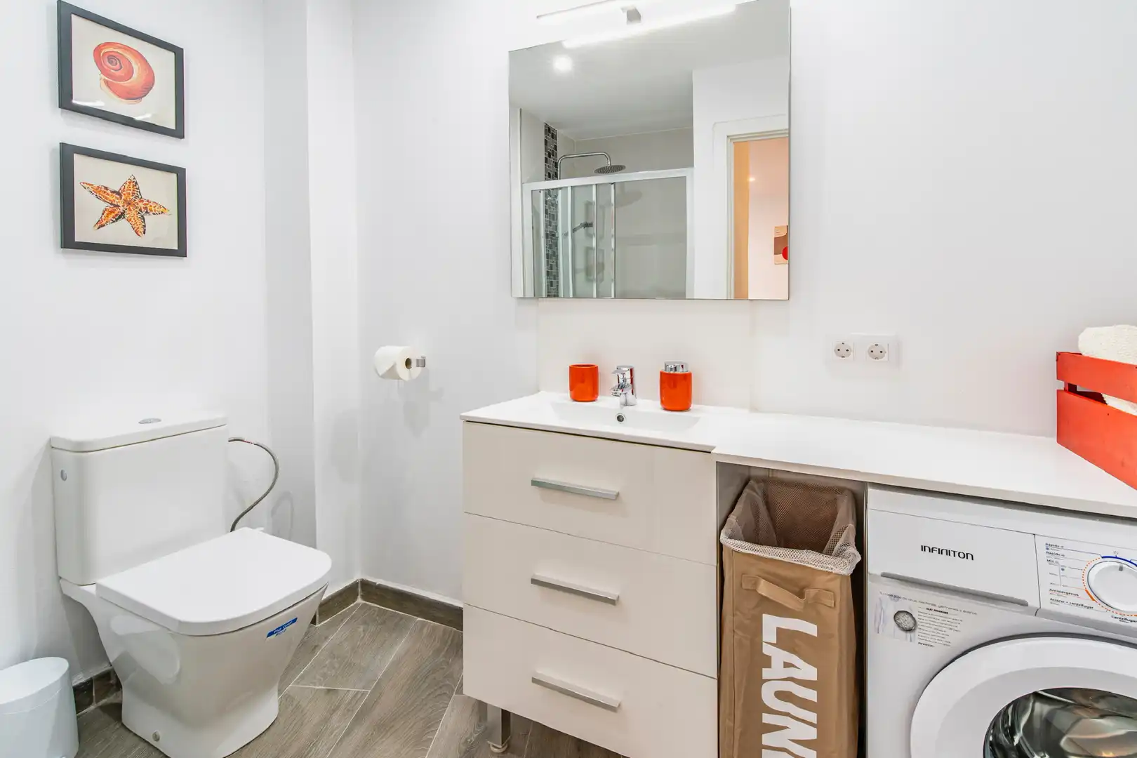 Badezimmer von Wohnungen zur Miete in Calvià mit Klimaanlage, Heizung und Möbliert