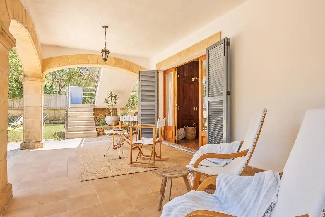 Terrassa de Casa o xalet en venda en Alcúdia amb Aire condicionat, Jardí privat i Terrassa