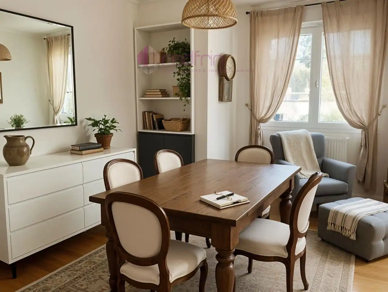 Comedor de Ático en venta en Madrid