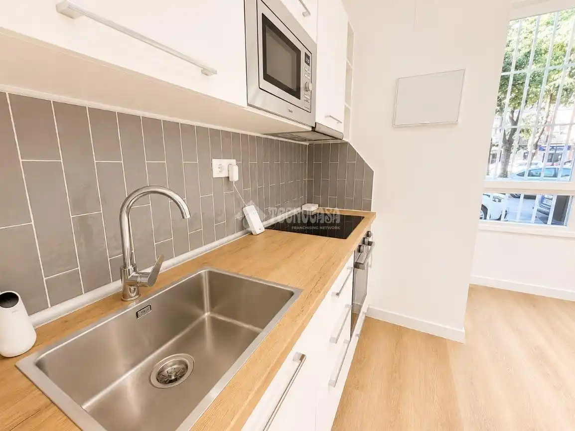 Kitchen of Flat for sale in Madrid  with Heating