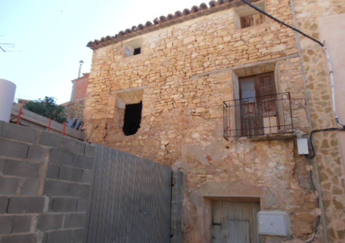Exterior view of Single-family semi-detached for sale in Alacón